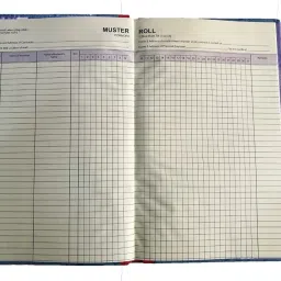 Muster Roll Register, Under Rule 78, Pack of 1 2-Part Record keeping-image-73