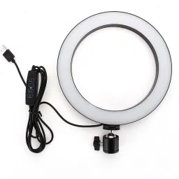 Setster Ring Light 10inch Lamp Photography Studio Phone Video For Youtube Ring Flash-16