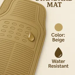mahalraj Rubber Standard Mat For Universal For Car image 5