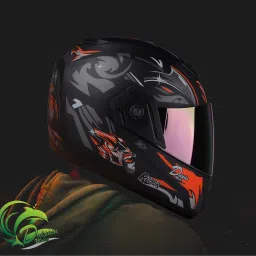 ABS Material Shell Full Face Helmet, Unti UV Scratch Resistance Fog Resistance Motorbike Helmet-image-21