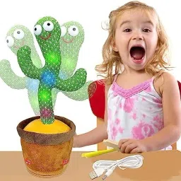 PRAYOMA Dancing Cactus Toy, Cactus Toy, Singing, Recording, Repeat What You Say-23