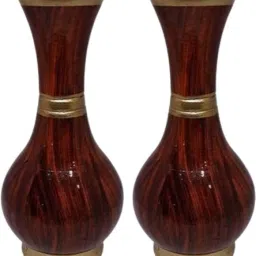 Handcrafted Wooden Vase – Elegant Home Décor Premium Quality Wooden Vase-19