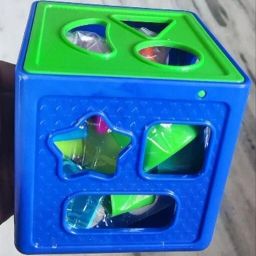 Shape Sorting Cube With 18 Shape And Different Color-CUBE BLUE-71-image-5