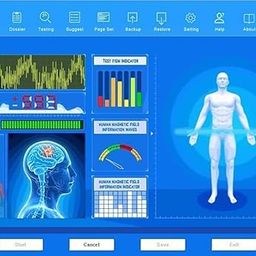 generic Quantum Resonance Magnetic Health Analyzer, 21st Generation, Digital Diagnostic Tool with Finger Sensor, 52 Health Reports image 4
