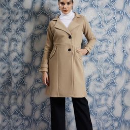 athena Wool Solid Coat For Women-picture-37