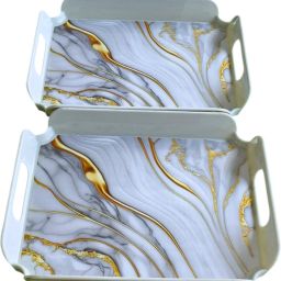VIVANTA SERVING TRAY SMALL 2PCS Tray Serving Set-image-28