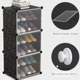 sampri 6 Layer Simple Bookshelf/Multipurpose Rack/Children Bookcases/File Rack Office Metal Open Book Shelf image 5