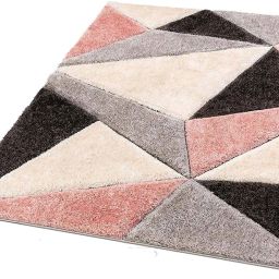 shag weaving Multicolor Polyester Carpet image 3