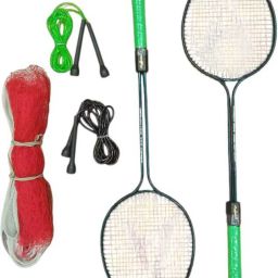 Badmintion Multicolor Strung Badminton Racquet 110 Multicolor Strung Badminton Racquet-image-90