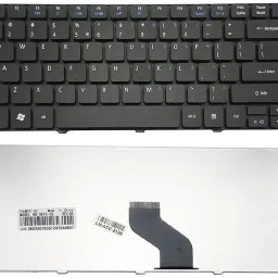 WEFLY Keyboard for Ac/er Aspire 4736 4736G 4736Z 4736ZG 4738 4739 4739Z Laptop Keyboard Replacement Key image 3