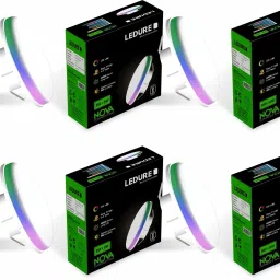 Nova 8W+8W False Ceiling LED Downlight|Cool White+ Warm white Pack of 6 Ceiling Light Ceiling Lamp-image-47