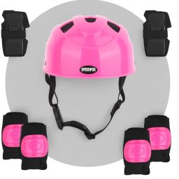 Ultimate Protective Gear for kids– Helmet, Knee Pads, Elbow Pads & Wrist Guards Skating Kit-image-42