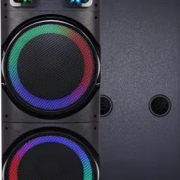 ZEBRONICS ZEB-BUDDY 400 TWS,Voice Changing Wireless MIC,Upto 3h Backup,RGB LED Lights 220 W Bluetooth Party Speaker image 2