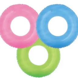 sale (IND*79) kids size pool float tube inflatable swim ring Multicolor Inflatable Swimming Safety Tube-image-9