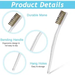 serplex 3D Printer Nozzle Cleaning Kit with Brush 10 Pieces 0.4 Mm Cleaning Needles Nozzle Cleaning Kit image 5