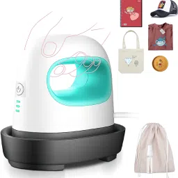 Mini Heat Press Machine Portable Hot Press for T Shirts, Pillows, Hats, Shoes 3D Printer-picture-1