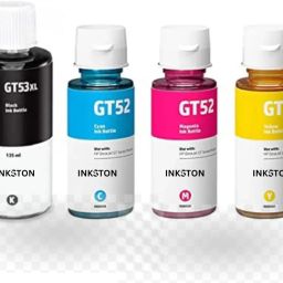 Inkston GT51XL/53XL and GT 52 Refill Ink for H-P Inktank + Smart Tank Printer Black + Tri Color Combo Pack Ink Bottle-image-0