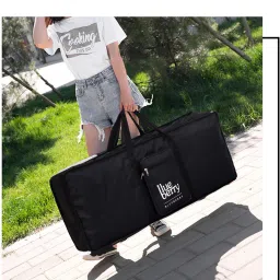 blueberry Dust Cover Bag Suitable for Casio CT-X 9000IN Keyboard with Black Keyboard Bag image 5