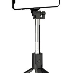 BASS BLING R1s Bluetooth Selfie Sticks with Remote and Selfie Light, 3-in-1 Multifunctional Selfie Stick Tripod Stand Bluetooth Selfie Stick-16