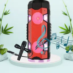 GUGGU Party Speaker with Wireless Bluetooth Speaker RGB Light Mic, FM With Remote K252 20 W Bluetooth Party Speaker-picture-0