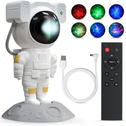 Astronaut Galaxy Light Projector, Space Buddy Projector Light for Kids Adults Night Lamp-image-53