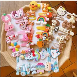 Hair Accessory Combo Set For Kids Baby Girls And Hair Clips & Pinset Hair Accessory Set-image-61