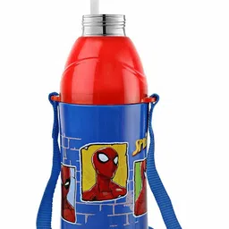cello Puro Kid Zee Stainless Steel Inner Water Bottle for Kids, Blue 540 ml-picture-0
