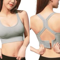 Women Sports Lightly Padded Bra-image-5