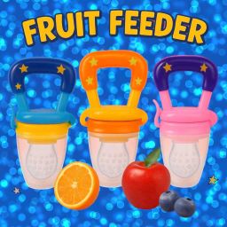 Baby Fruit Nibbler Set of 3 – Safe Silicone Pacifiers for Healthy Feeding Feeder-image-87