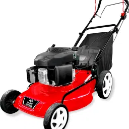 18 Inch Petrol Lawn Mower 7 Cutting Position | 60L Grass Catcher Box for Garden Fuel Grass Trimmer-picture-22