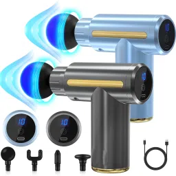 Mini Gun Massager Machine for Pain Relief Body, Neck Massager- 6 Speed AX-AB 13-image-53