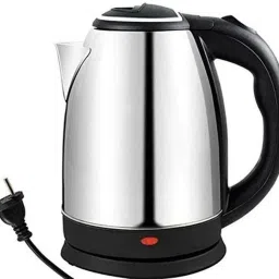 Heat Resistan , With Filter Silver, Black Electric Kettle 5 Cups Coffee Maker-image-32