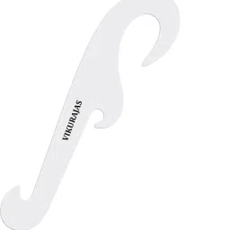vikurajas Singlecurve Tailores Sleeve Scale and French Curve Ruler image 3