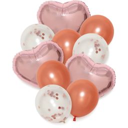 Solid Balloons Combo for Birthday Decoration Items for Girls,Wife,Kids Balloon-image-89