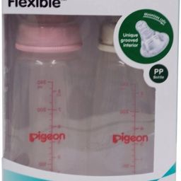 240ml Peristaltic Nursing Bottle Twin Pack (Pink/White) - 240 ml-image-74
