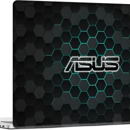STICKER PRO Universal Laptop Skin Sticker with Extra Protective Layer - Asus Black Honeycomb Premium PVC Self Adhesive Vinyl Laptop Decal 15.6-image-7