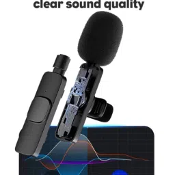 yaroh 2g_K8 Wireless Mic Set: Type-C & iPhone Compatible Livestream & Video Recording Microphone image 5