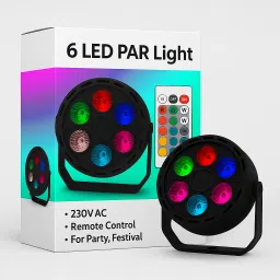 Multi Color LED Light for Events | Remote | Mandir & Party Lighting Dual Disco Ball-image-119