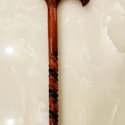 Morning wooden walking stick in rope design for men and women Walking Stick-image-28