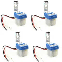 GoodsBazaar Photocell Sensor Switch for Lighting Blue & White (Pack of 4 ) Smart Switch-23