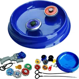 high Speed top Toys for with Stadium and 2 pcs of Metal Spinner and 2 launchers-17