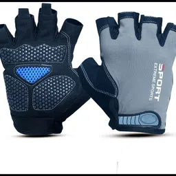 jai shri Half-finger Gloves Gym & Fitness Gloves_ Gym & Fitness Gloves-picture-5