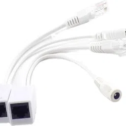 Sancy Power Over Ethernet (PoE) Injector & Splitter Adapter with PoE Cables Lan Adapter image 3