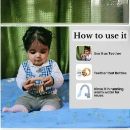 shreeja shilpcraft Antibacterial & Durable Ideal for Babies Teether and Feeder image 3