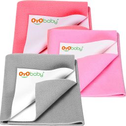 Fleece Baby Bed Protecting Mat-image-90