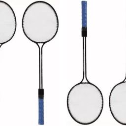 Double Rod Set of 2 Pcs Badminton Racquet Multicolor Strung Badminton Racquet-image-87