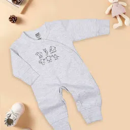 MeeMee Infants Printed Pure Cotton Rompers-image-73