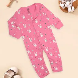 MeeMee Infants Printed Pure Cotton Rompers-image-85