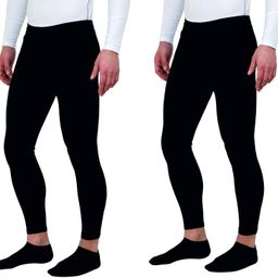 unbeatable Solid Men Black Tights-picture-3