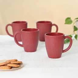 eha Coral Classic Coffee Mug 300 ml (4 Pc)Rice Husk Biocomposite-picture-37